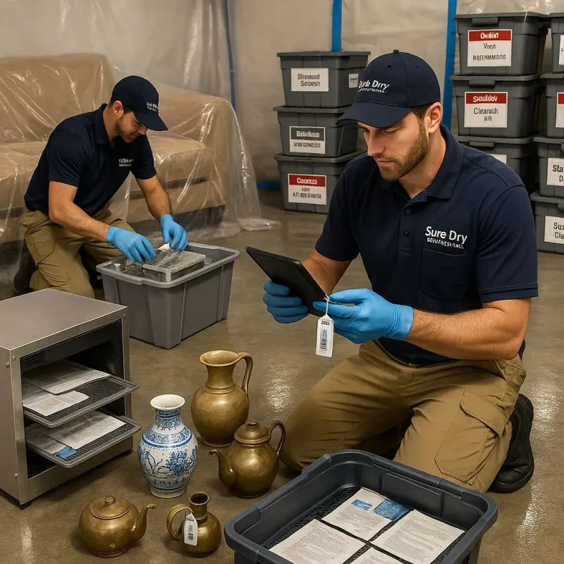 Content Protection and Restoration process in Medfield, MA
